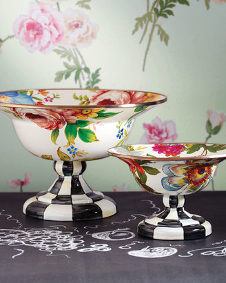 Mackenzie Childs Large Flower Market Compote