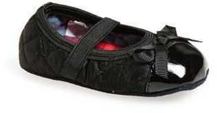 Tommy Hilfiger 'Lil Quilt' Mary Jane Crib Shoe (Baby)
