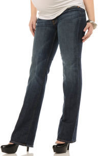 A Pea in the Pod 7 For All Mankind Secret Fit Belly® 5 Pocket Boot Cut Maternity Jeans