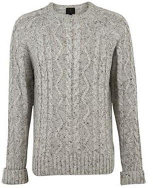 Firetrap Blackseal Cable Knitted Jumper