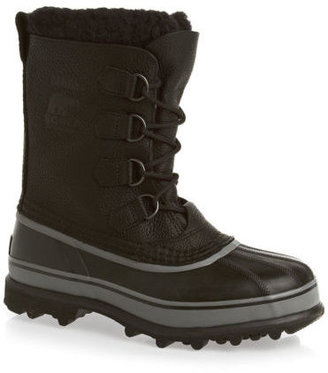 Sorel Caribou Wool  Mens  Boots - Black