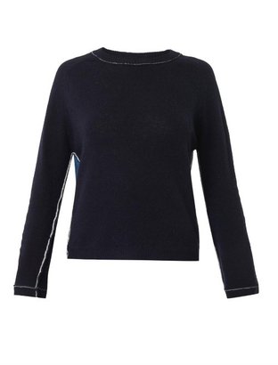 MiH Jeans The Westy contrast-back sweater