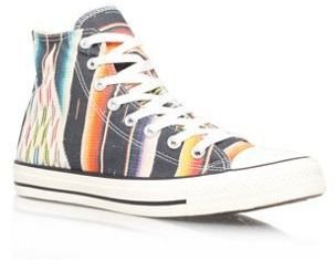 Converse multi coloured 'blanket print ctas' lace up trainer