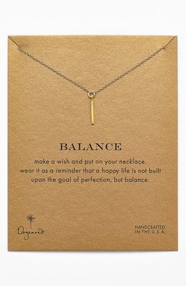 Dogeared 'Reminder - Balance' Boxed Pendant Necklace