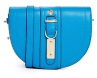 Traffic People Blue Cross Body Bag With Buckle - Blue