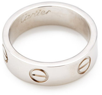 Cartier LOVE 18K White Gold Ring
