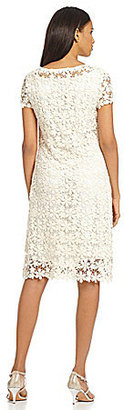 Marina Floral Crochet Lace Dress