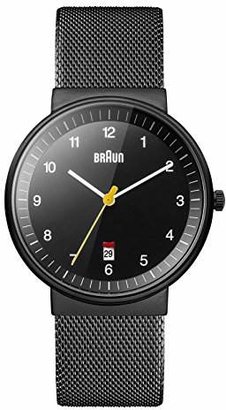 Braun Men's BN0032WHBKG Classic Analog Watch w. White Display and Band