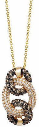 Le Vian Chocolate Diamonds  14K Yellow Gold Diamond Necklace-YELLOW GOLD-No Size