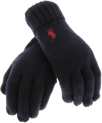 Ralph Lauren Merino Gloves Navy