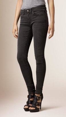 Burberry Skinny Fit Low-rise Hand-sanded Jeans
