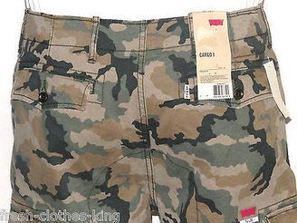 Levi's Levis Cargo Pants New $68 Mens Camo Relaxed Fit Choose Size