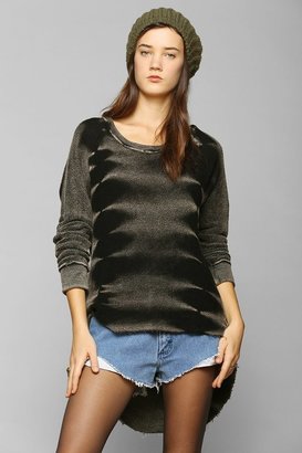 Urban Outfitters Staring At Stars Dye Effect Tunic Pullover Sweatshirt