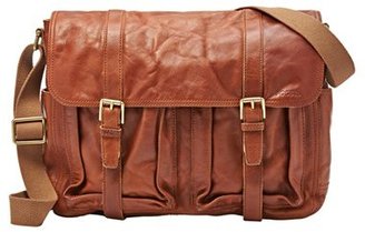 Fossil 'Estate' Leather Messenger Bag