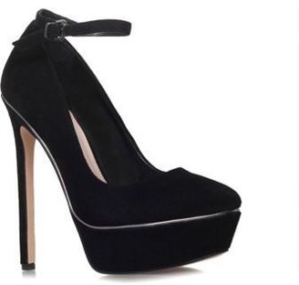 Carvela Black 'Granted' high heel platform shoes