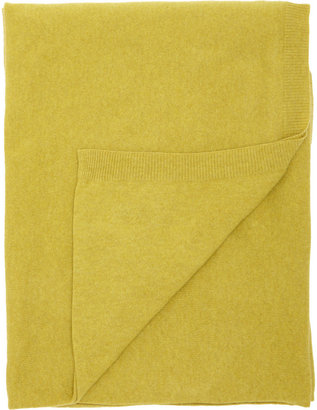 Barneys New York Cashmere Travel Throw With Case