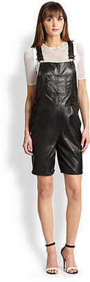 Milly Leather Shortalls