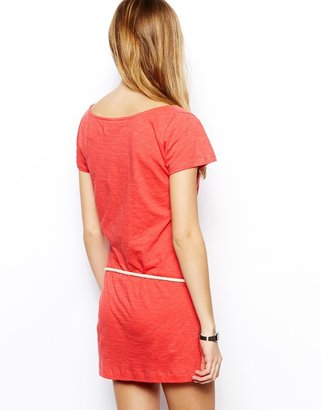 Roxy Knot Dress With Rope Belt
