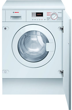 Bosch WKD28350GB Integrated Washer Dryer, 6kg Wash4kg Dry Load, B Energy Rating, 1400rpm Spin
