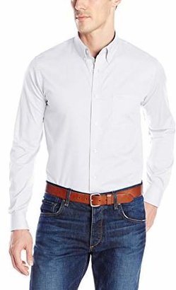 Dockers Long-Sleeve Solid Button-Front Shirt