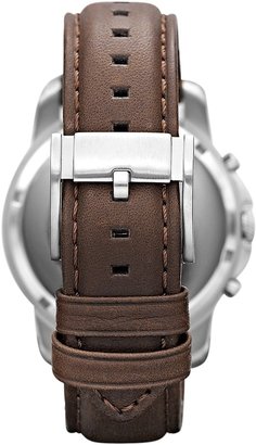 Fossil Grant Chronograph Leather Men's Watch