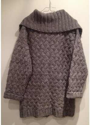 Trussardi JEANS Grey Wool Knitwear