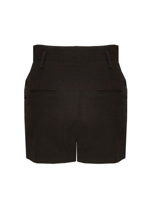Alice + Olivia High Waisted Pleat Front Shorts