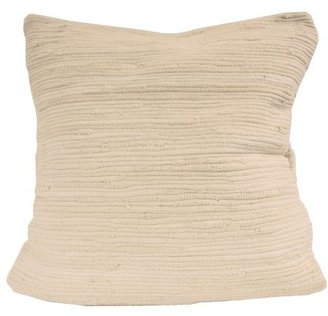 B. Smith Park Agra Recycled Cotton 18 by 18 Decorative Pillow, Natural