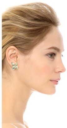Rodarte Silver Butterfly Earrings