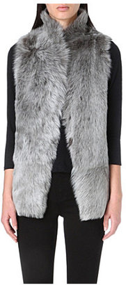 Whistles Leather-lined sheepskin gilet