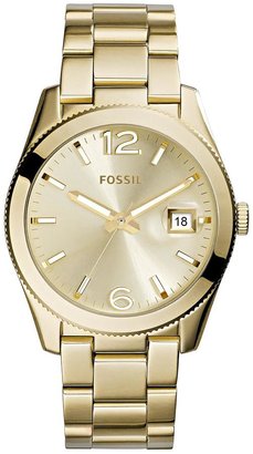 Fossil Perfect Boyfriend Gold-Tone Stainless Steel Ladies Watch
