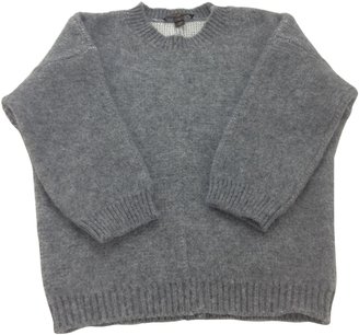 Louis Vuitton Grey Wool Knitwear