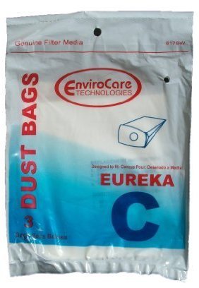 Westinghouse 9 Eureka C Allergy Mighty Might canister Vacuum Bags, White Westinghouse, Floorshow Cleaner, Home Cleaning Systm, Commercial Vacuum Cleaners, 52318, 52318-12, 57697-12 Filteraire, 54921-10, 54021-10, VIP 9020, 3015B , 3035A , 3035B , 3035D, 3020BE,S3191B , S3191E