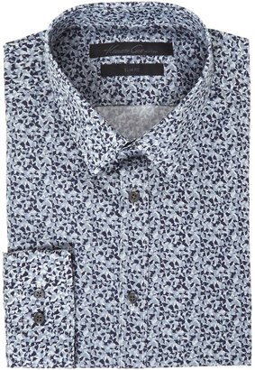 Kenneth Cole Men's Bogart mini camoflague print shirt