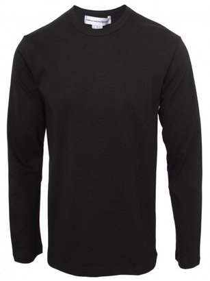 Comme des Garcons Forever Classic Long Sleeved T-Shirt Black