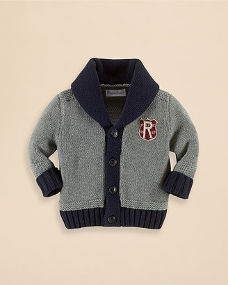 Ralph Lauren Childrenswear Infant Boys' Shawl Collar Cardigan Sweater - Sizes 3-9 Months