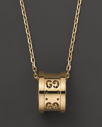 Gucci Icon Twirl" Pendant Necklace, 16"L