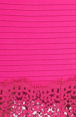 Tadashi Shoji Women's Illusion Lace & Jersey Gown