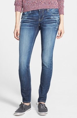 Vigoss Embroidered Skinny Jeans (Medium)