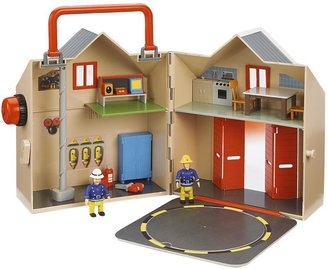Fireman Sam Deluxe Fire Station Playset