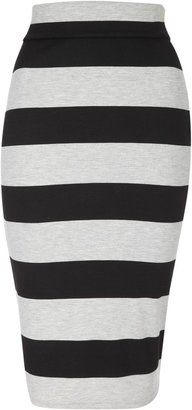 Jane Norman Striped Pencil Skirt