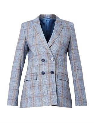 Richard Nicoll Checked double-breasted blazer