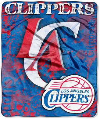 Northwest Company Los Angeles Clippers Plush Drop Down Throw Blanket