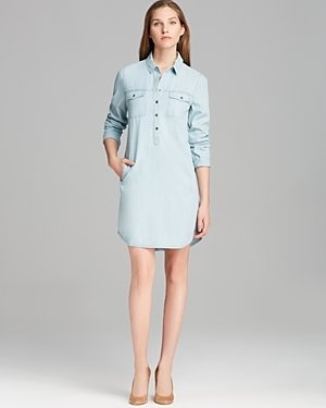 Eileen Fisher Denim Shirt Dress