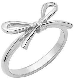 Lord & Taylor Sterling Silver Bow Ring