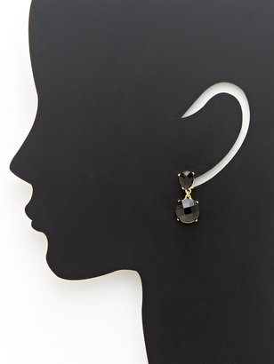 Leslie Danzis Teardrop & Round Drop Earrings