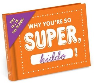 Knock Knock 'Why You're So Super, Kiddo' Journal