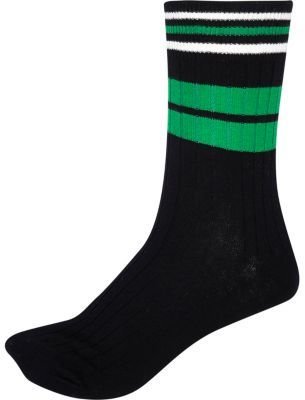 River Island Black colour block ankle socks