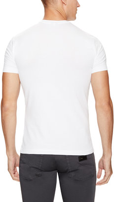 Armani Collezioni Solid Cotton T-Shirt
