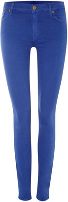 7 For All Mankind The Skinny jeans in Royal Blue